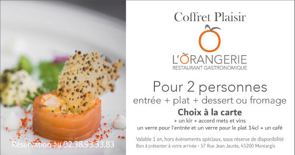 Coffret gourmet - Le restaurant L'Orangerie