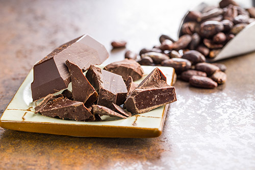 cacao pour un dessert au chocolat
