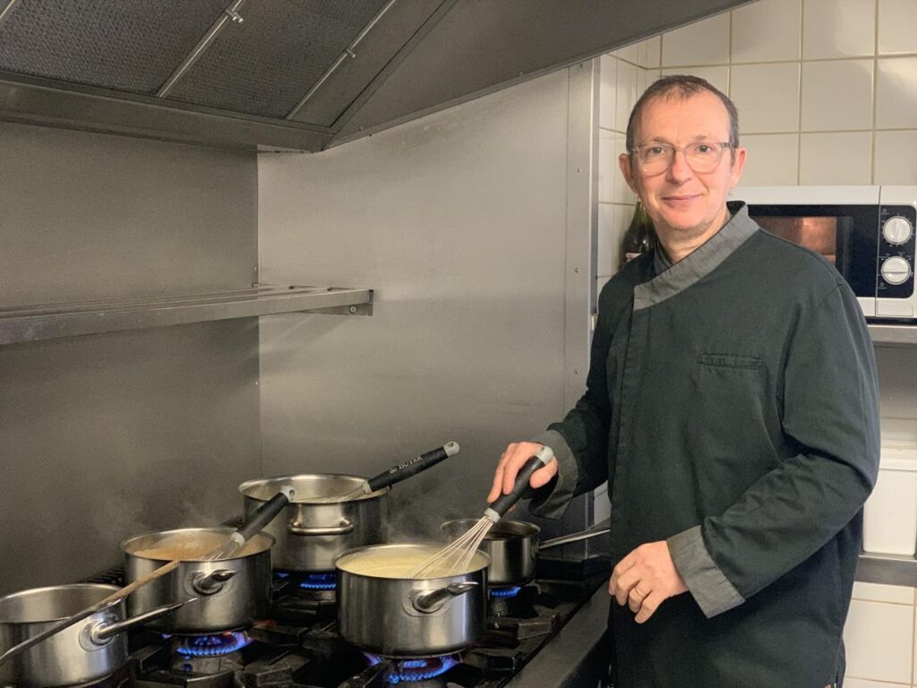 chef cuisinier de l'Orangerie