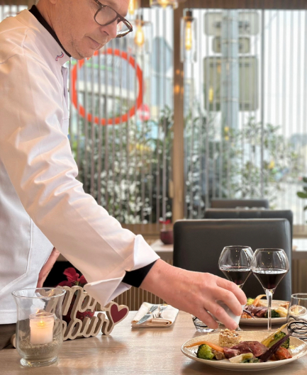 Service à table