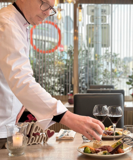 Service à table